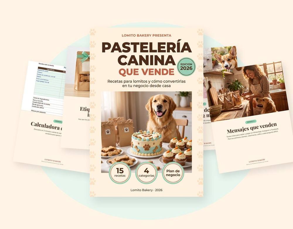 Pastelería Canina que Vende