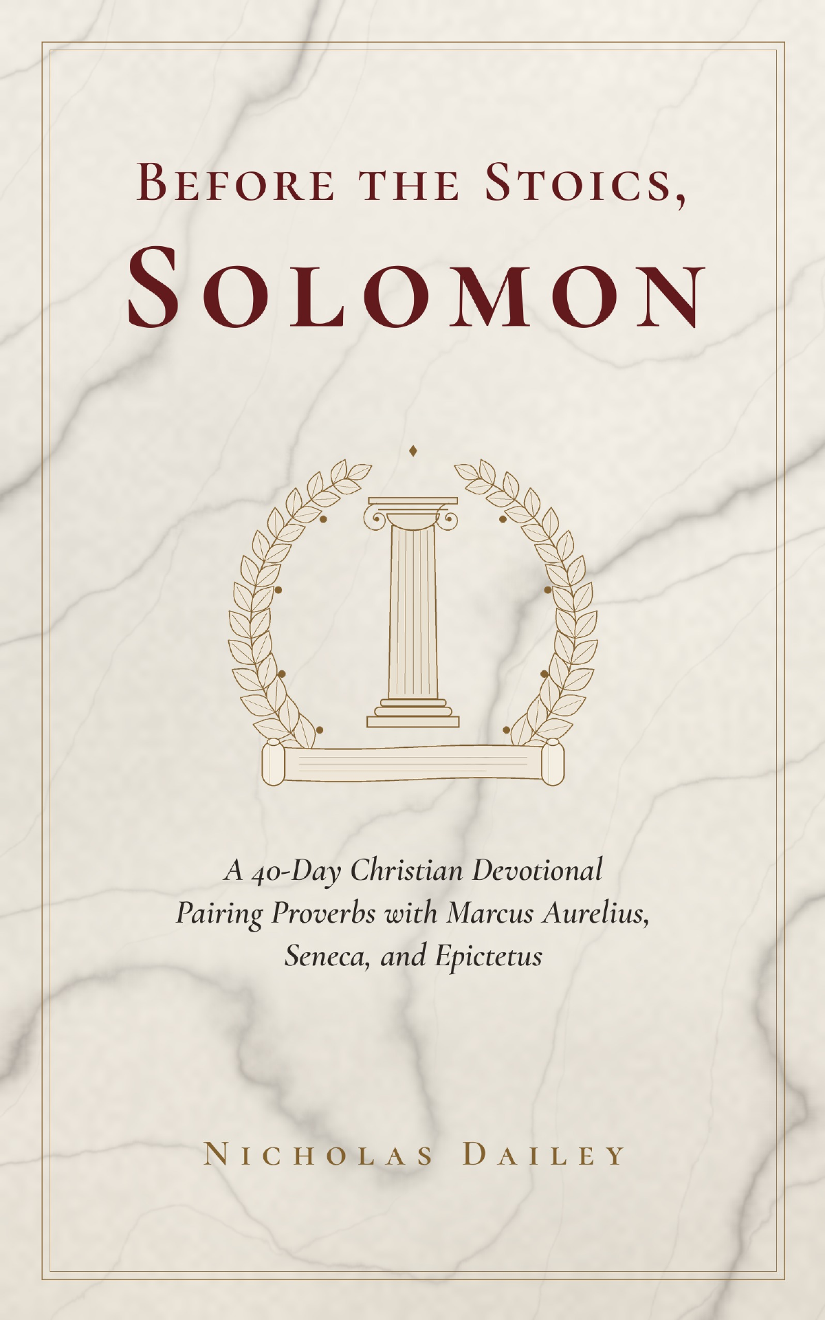 Before the Stoics, Solomon