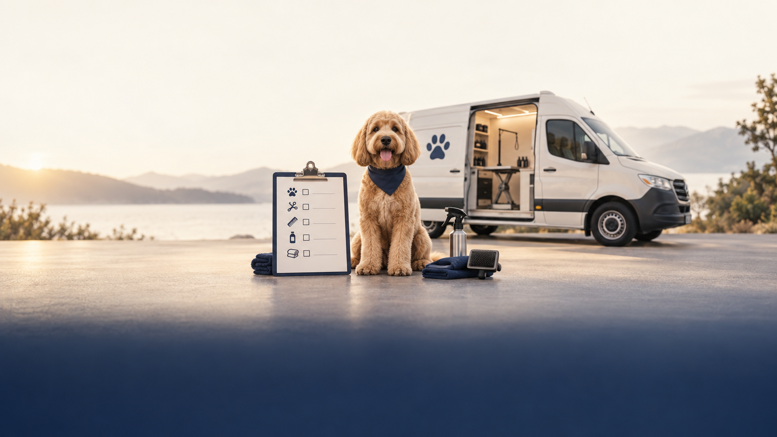 Mobile Groomer Operations Kit
