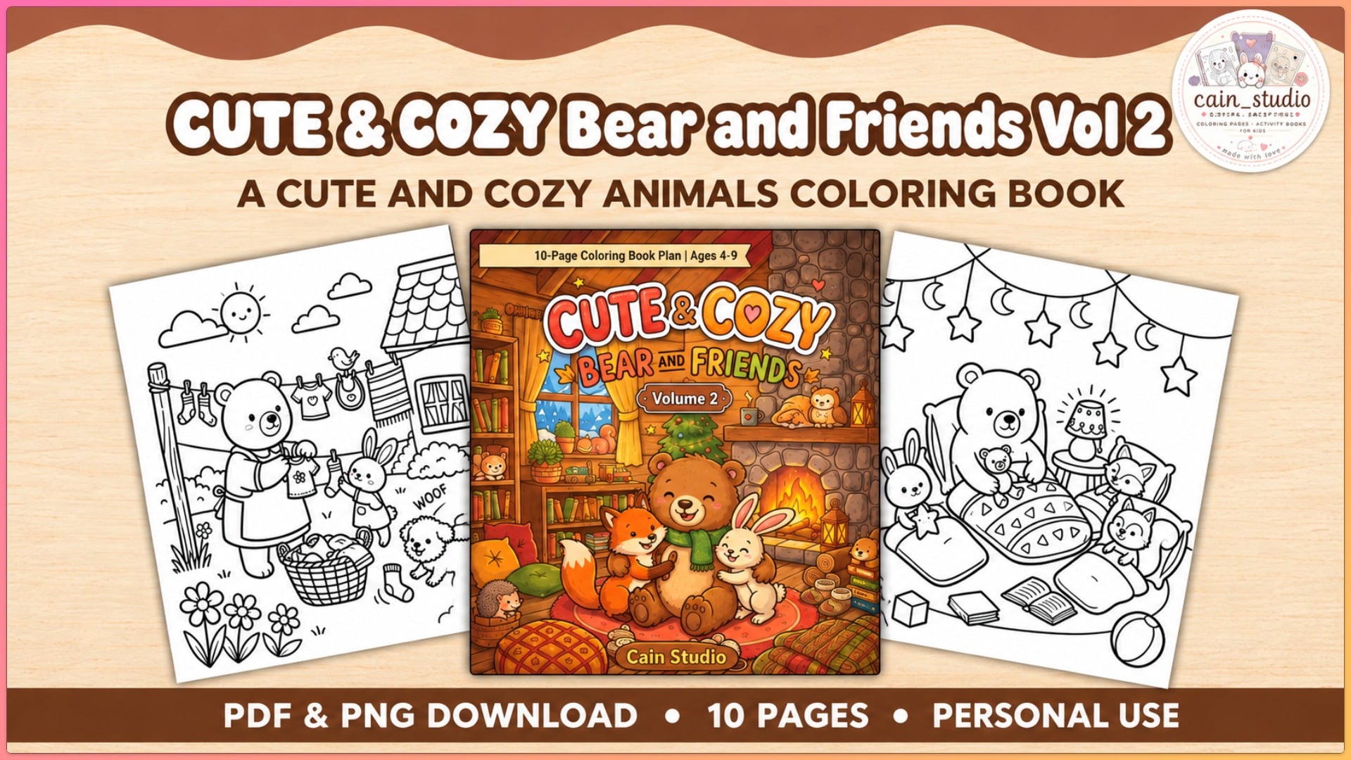 Cute Cozy Bear Vol 2