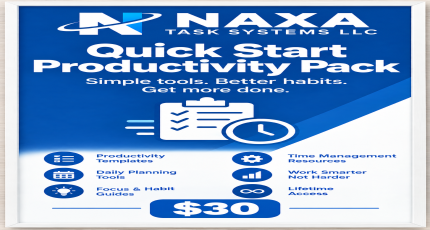 NAXA Quick Start Productivity Pack