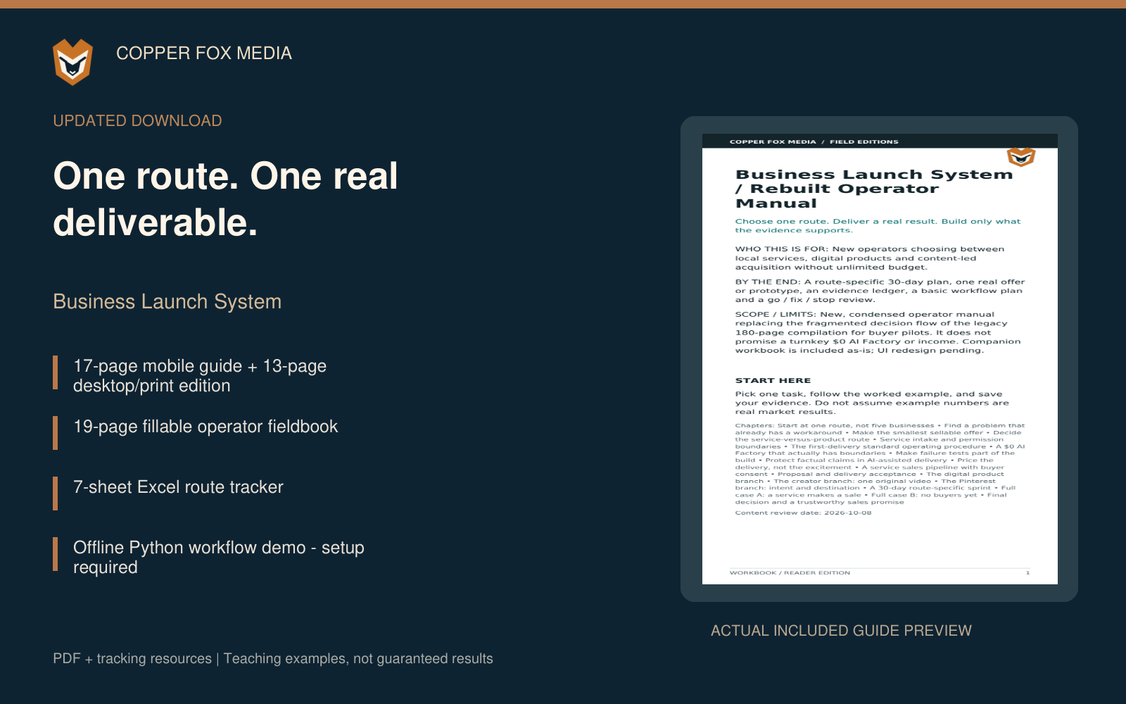 The Business Launch System