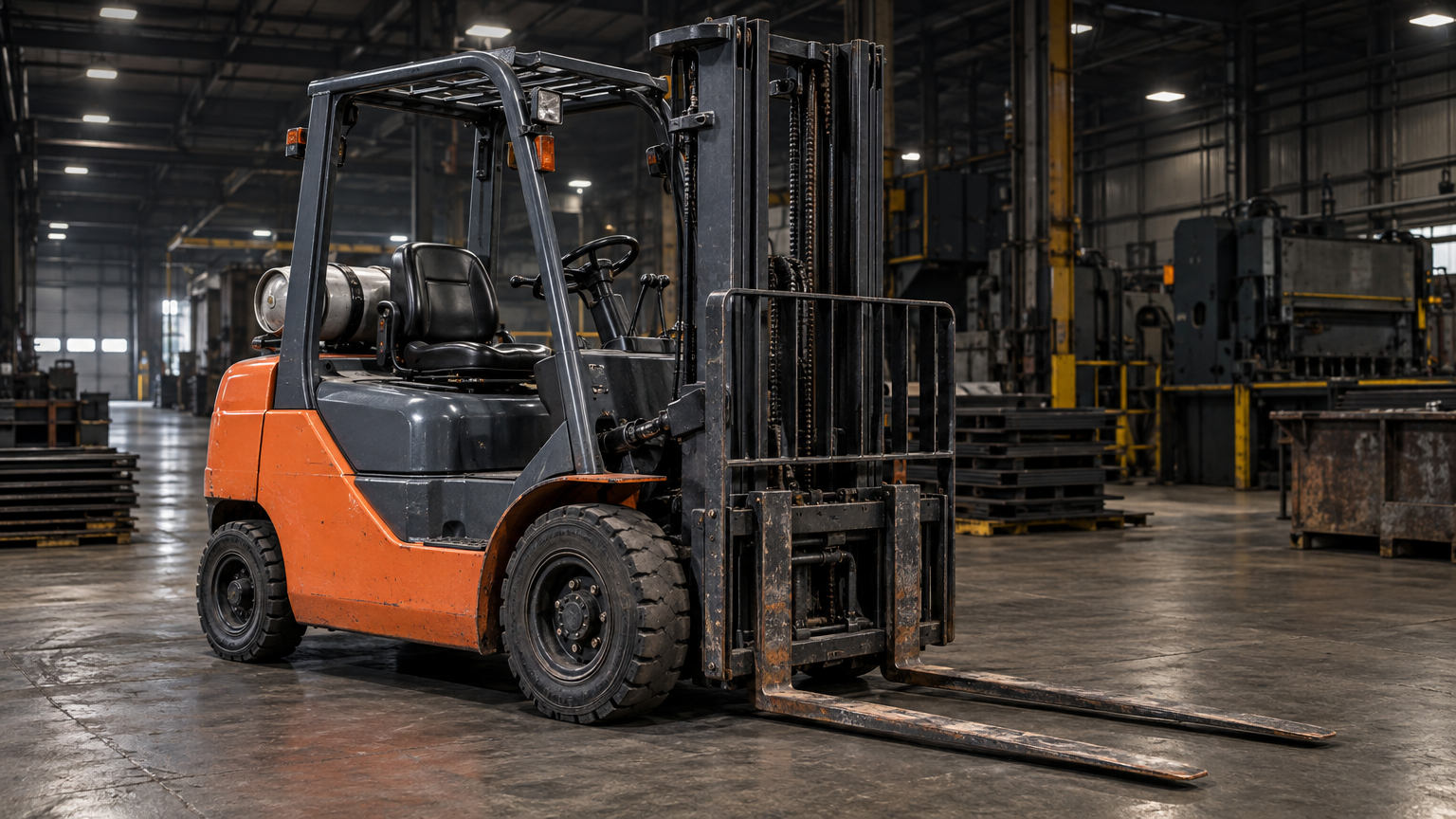 Toyota 8FGU25 Pneumatic Forklift