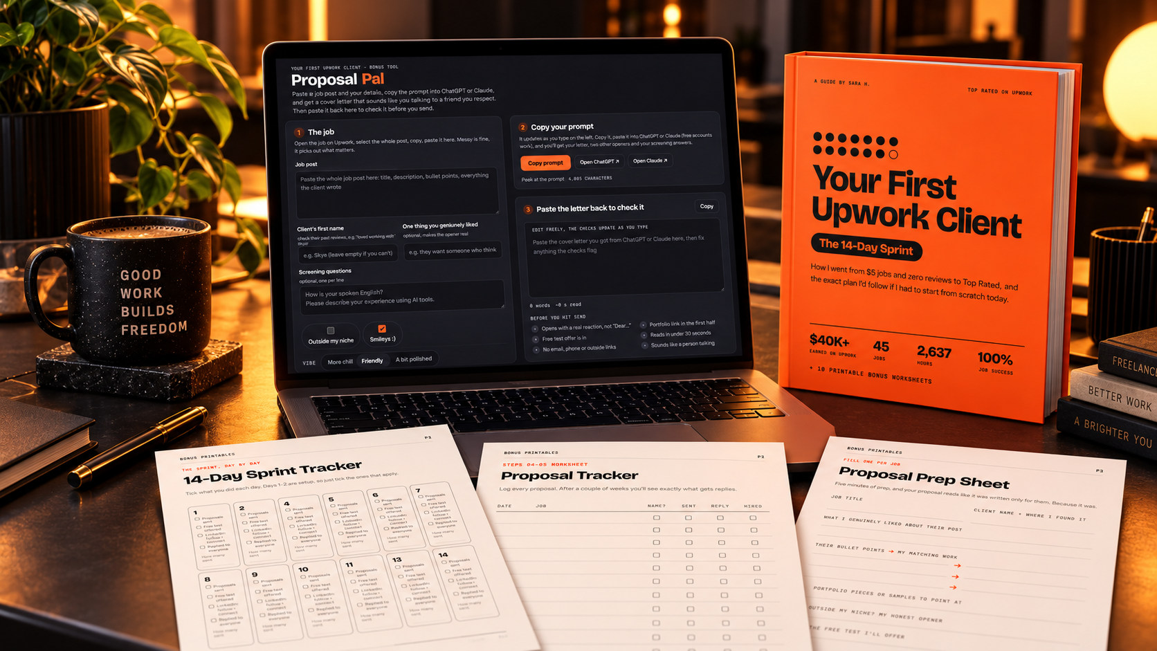 Your First Upwork Client: The 14-Day Sprint