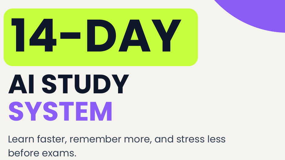 The 14-Day AI Study System