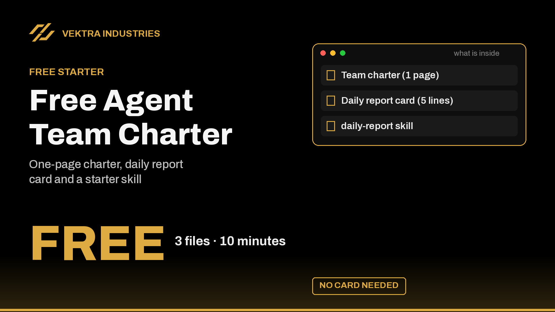 Free AI Agent Starter