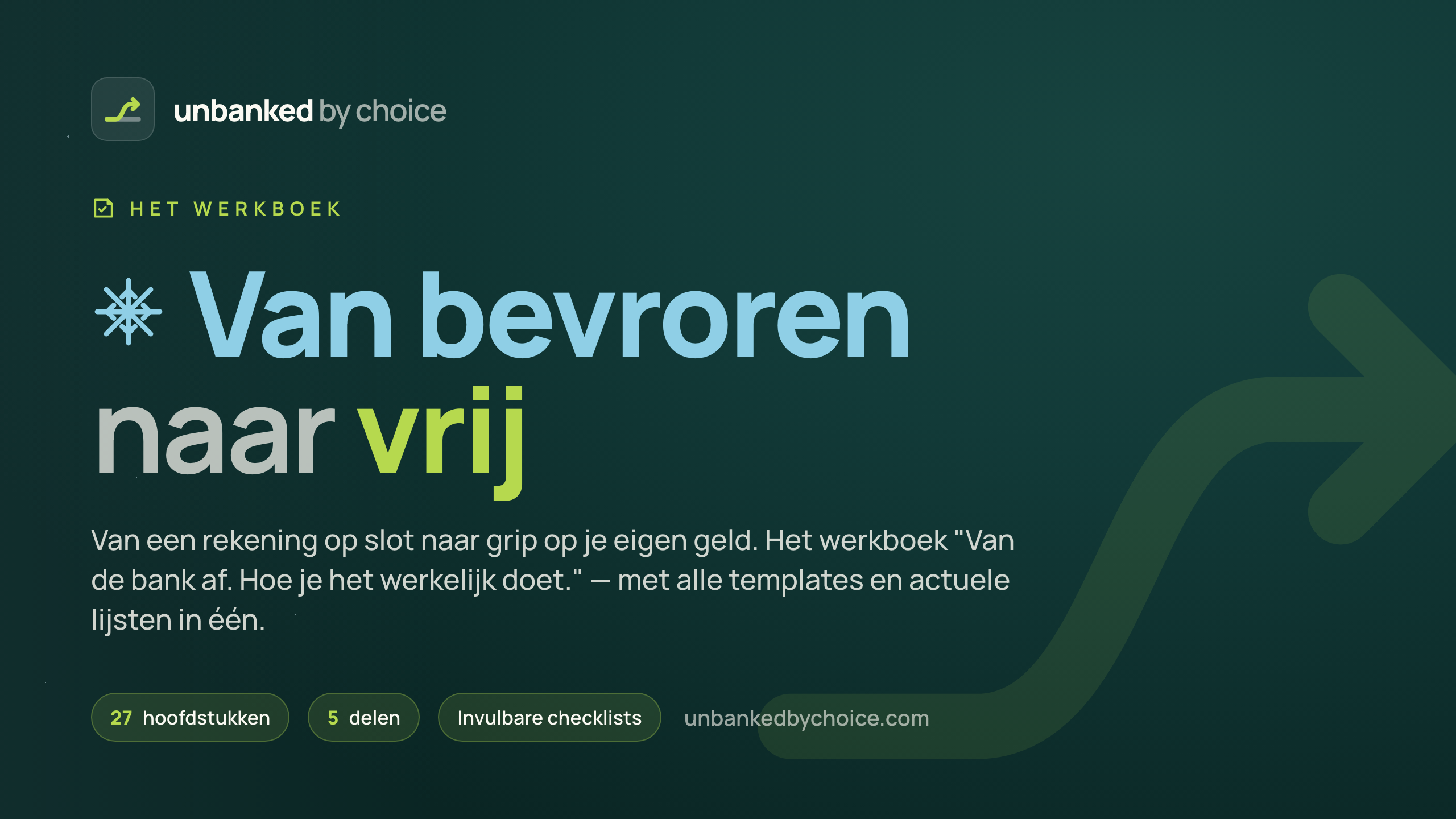 Werkboek Van bevroren naar vrij