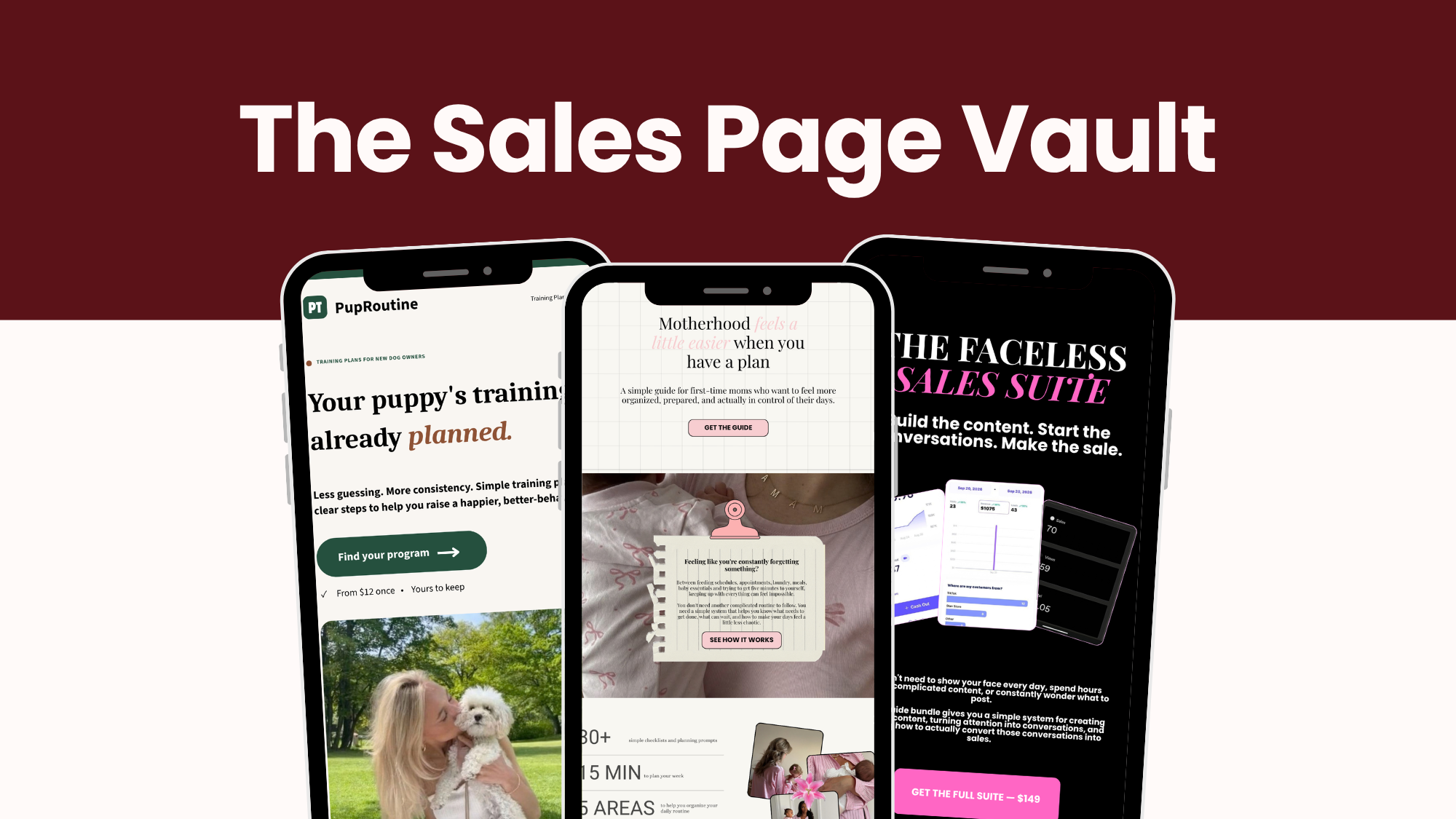 The Sales Page Vault