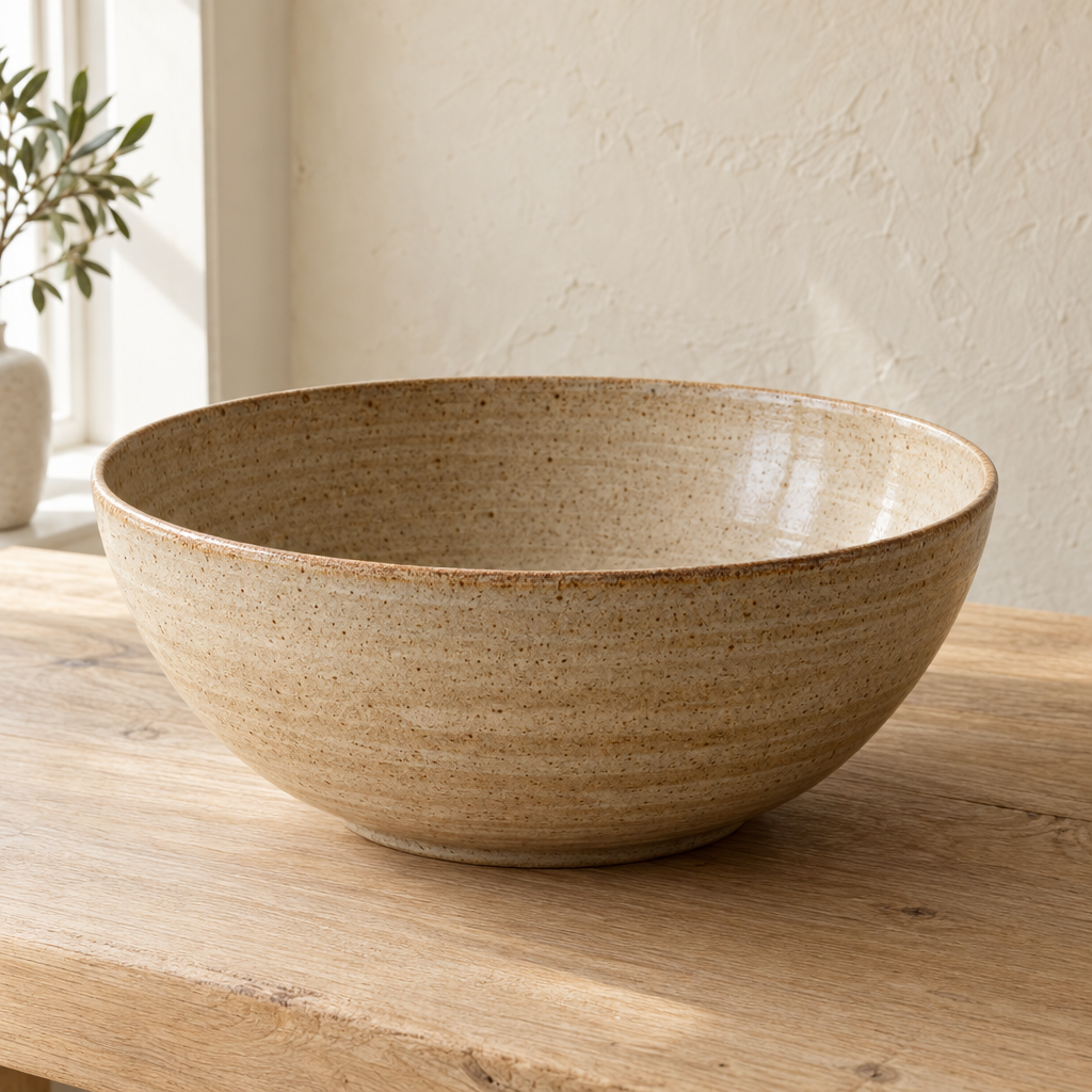 Sand Serving Bowl