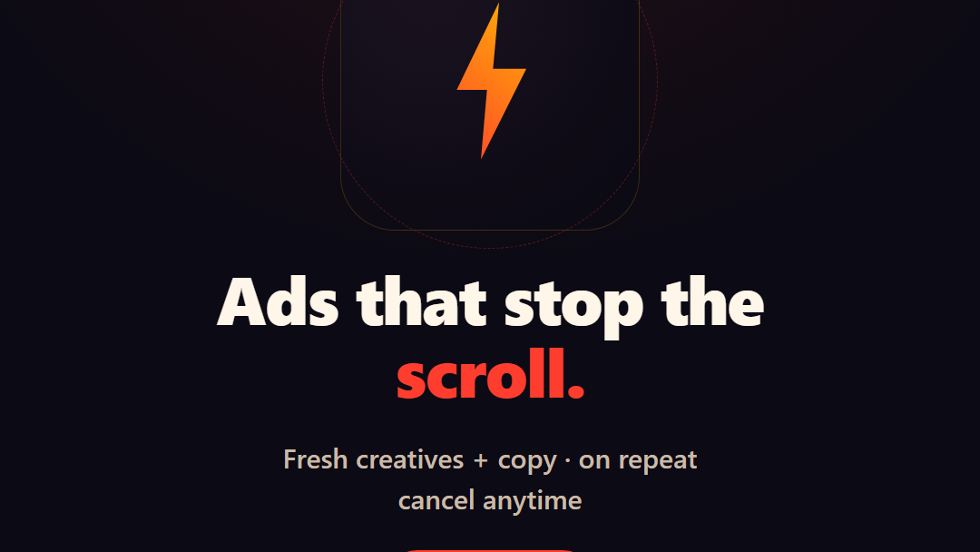 Ad Creative Sprint