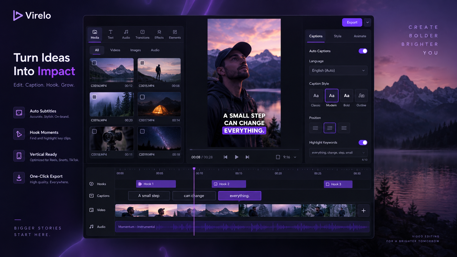 Short-Form Video Clip Editing