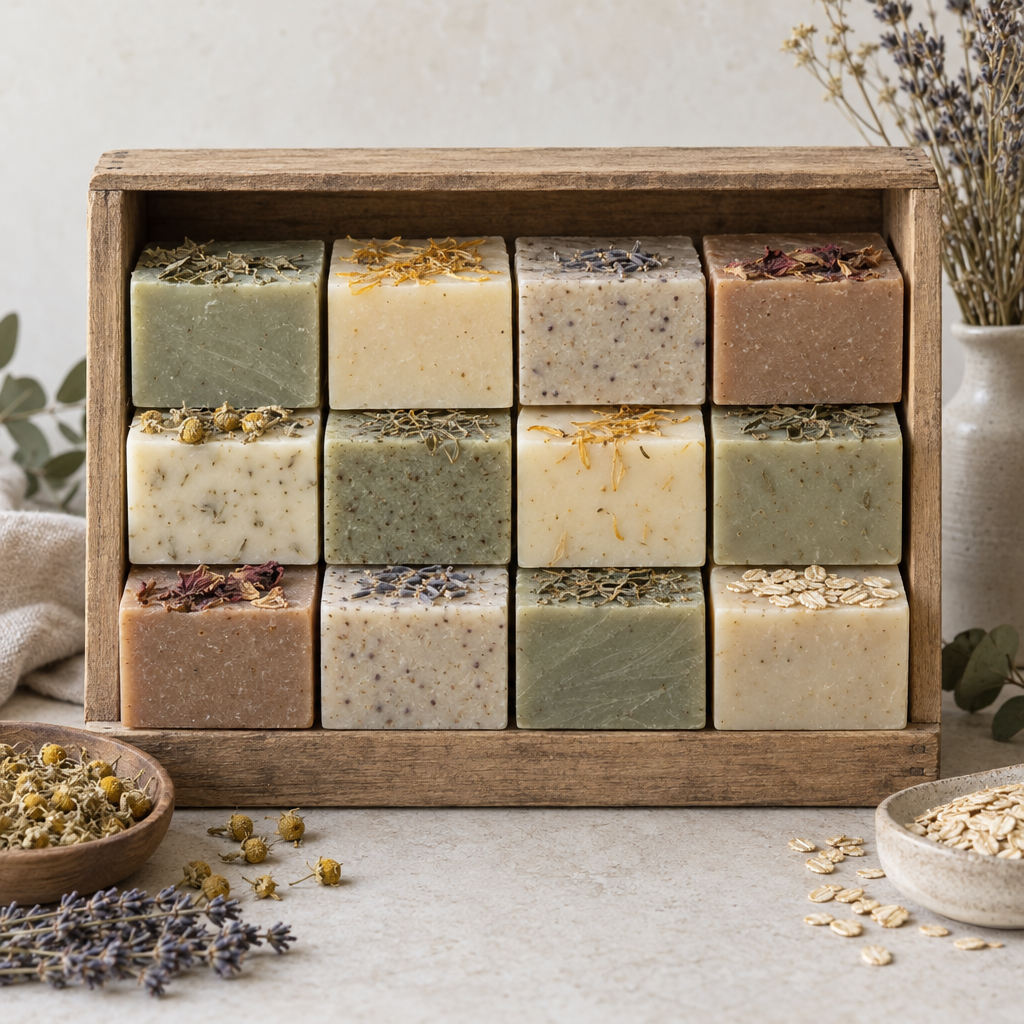 Botanical Bar Soap Crate