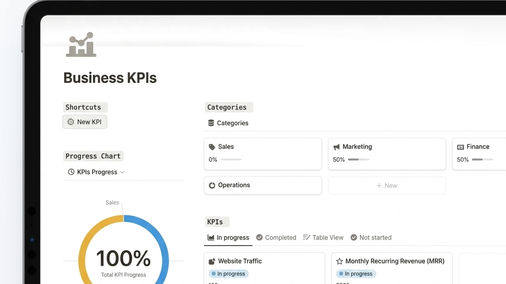 Key Metrics Manager