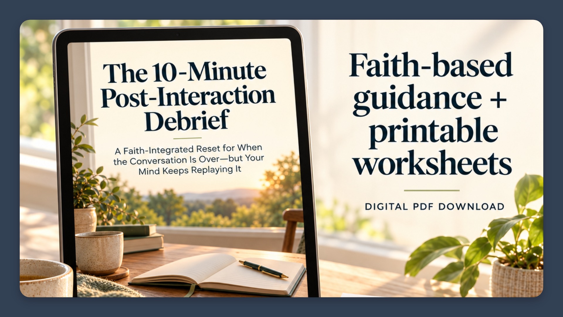 The 10-Minute Post-Interaction Debrief