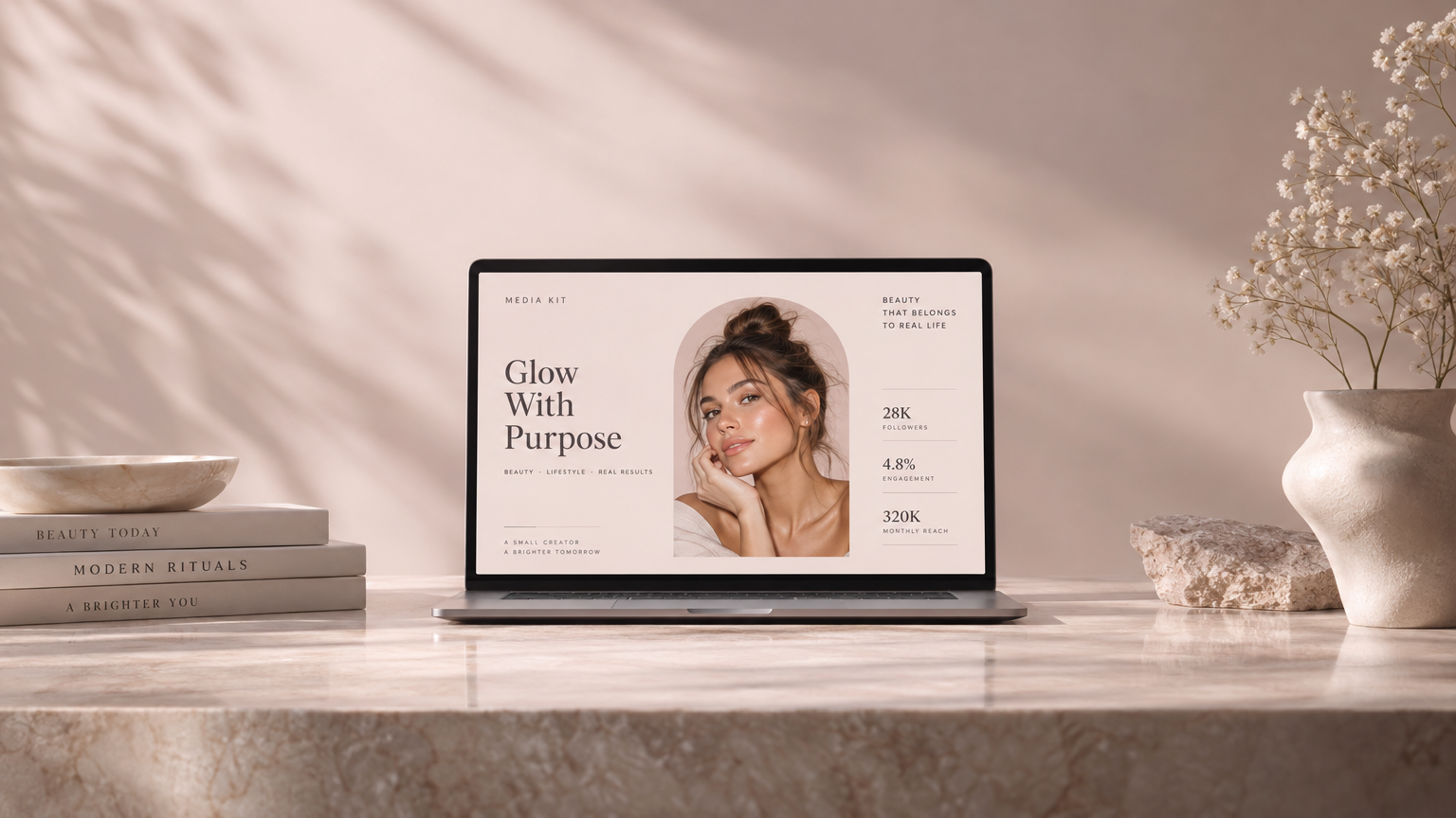 Beauty Creator Pitch & Media Kit