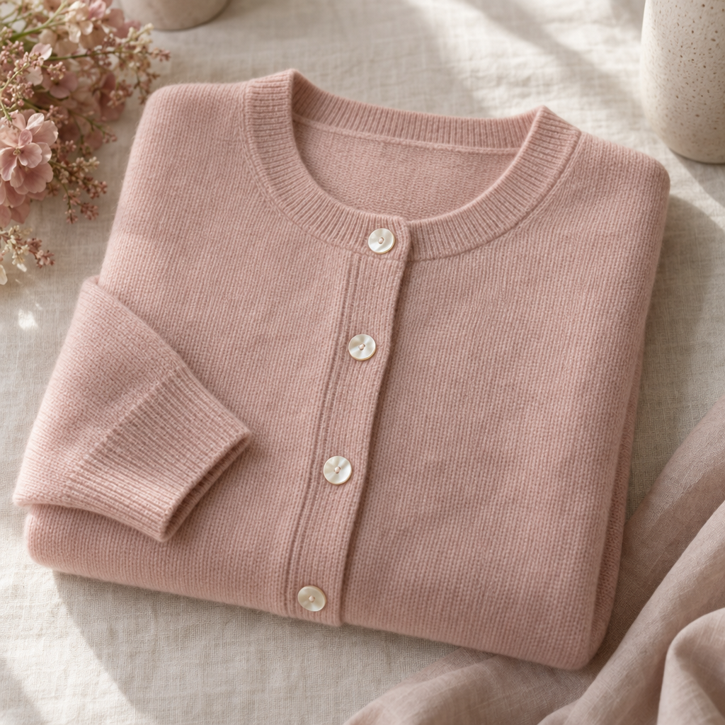 Rose Knit Cardigan