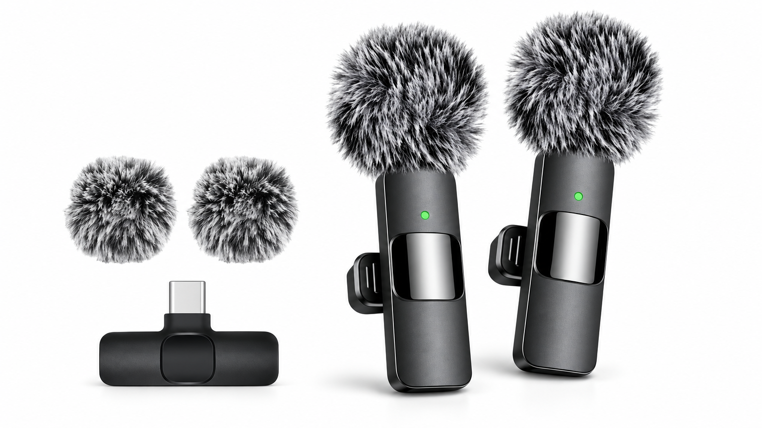 Dual Wireless Lavalier Mic