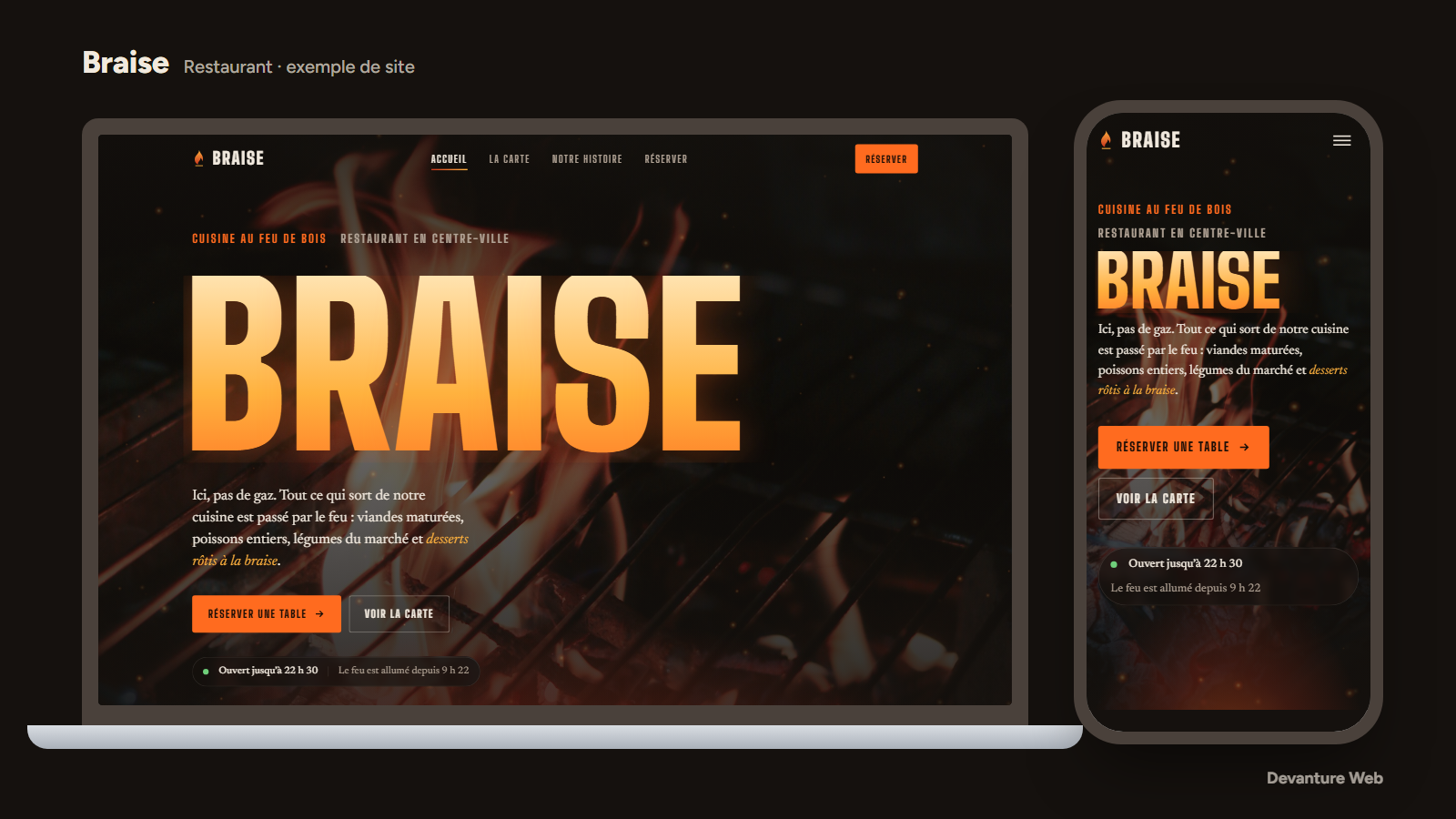 Site vitrine pour votre commerce