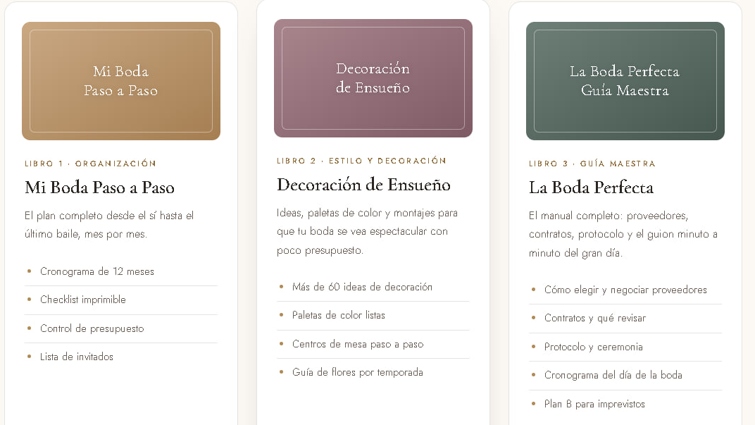 Libro 3 · Guía Maestra La Boda Perfecta