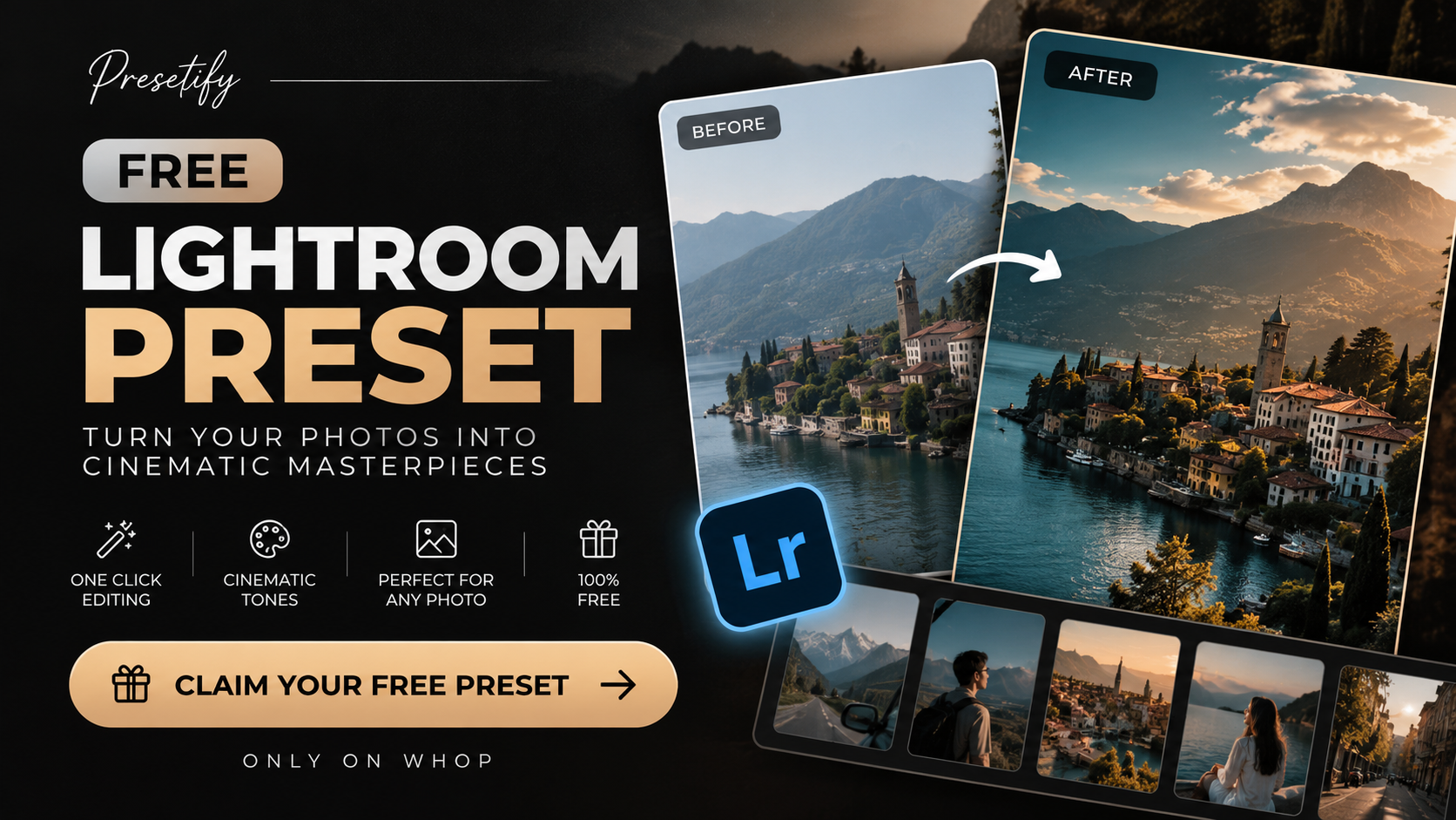 FREE LIGHTROOM PRESET — YOURS TO KEEP