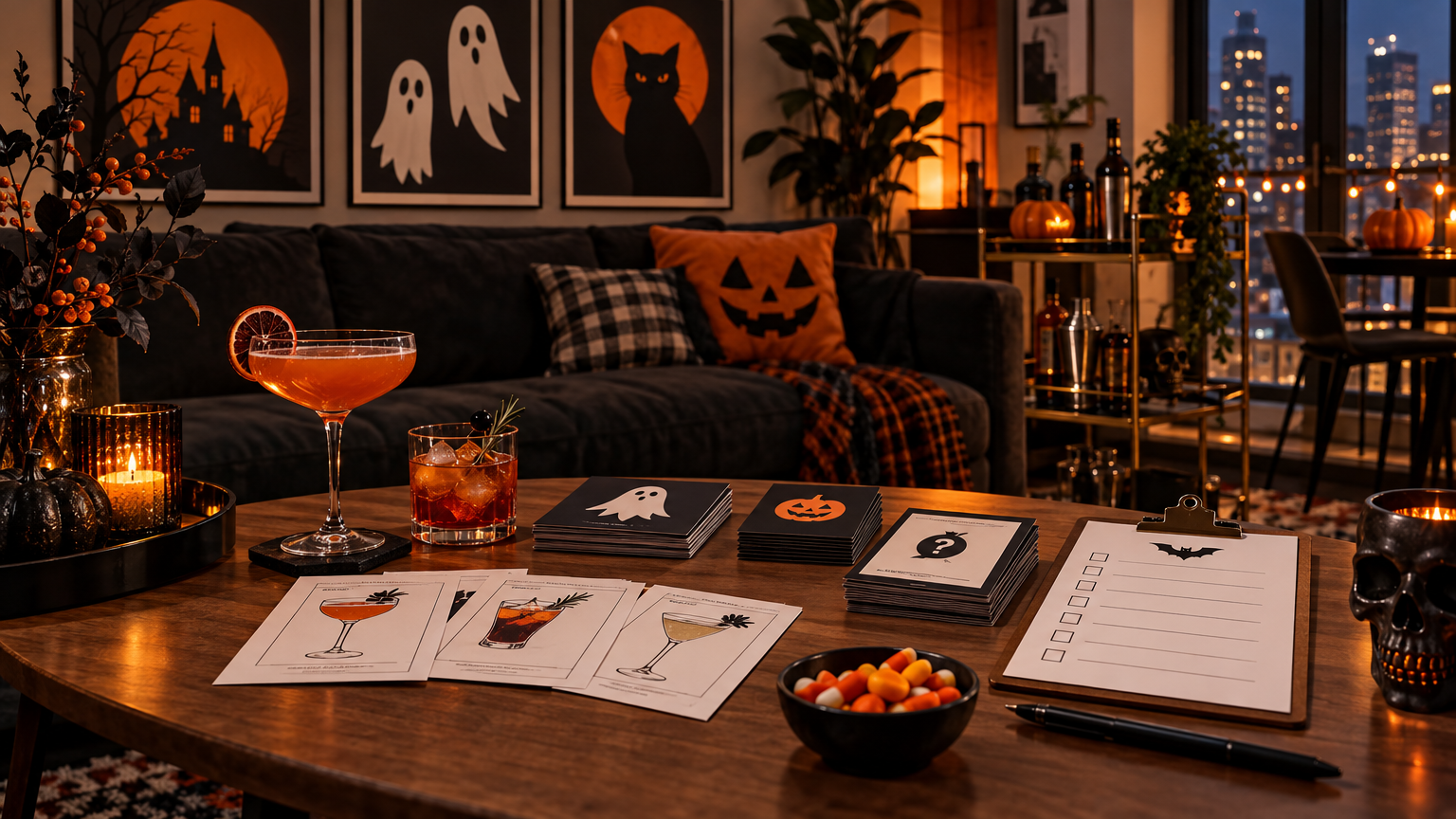 Ultimate Halloween Apartment Party Kit