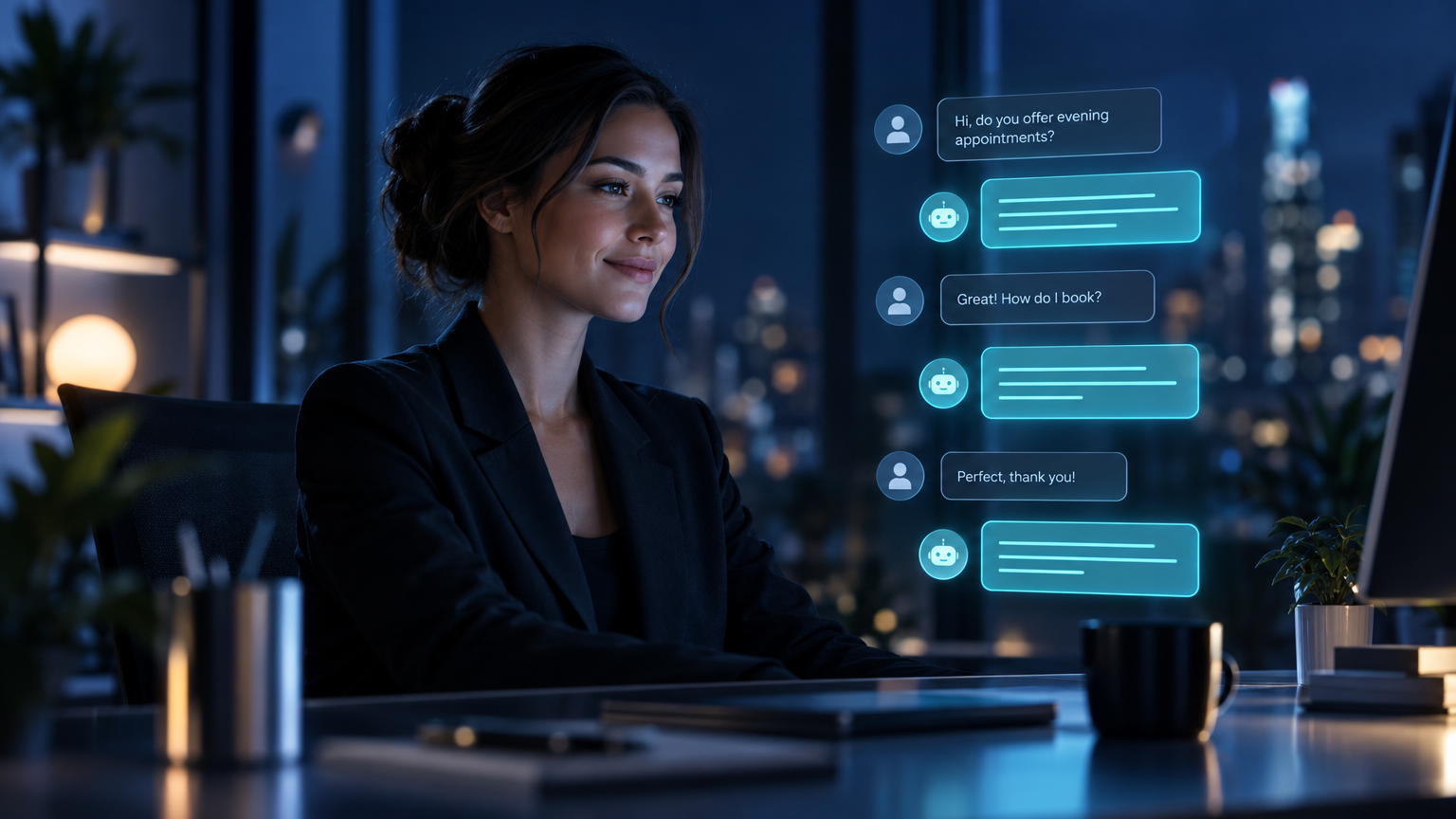 Ms. Lucy 24/7 AI Receptionist