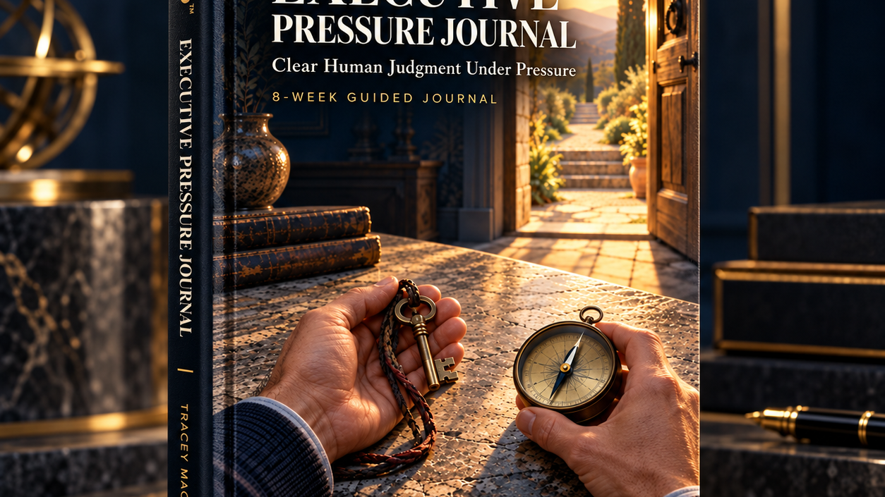 UNBOUND™ Executive PRESSURE Journal — Clear Human Judgment Under Pressure