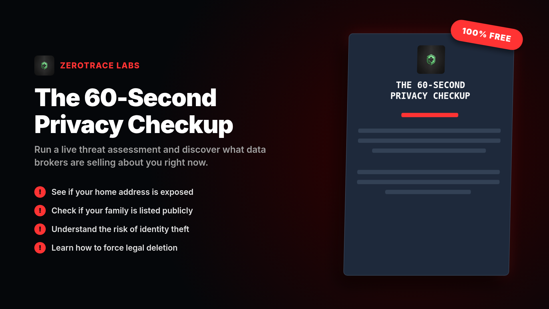 The 60-Second Privacy Checkup