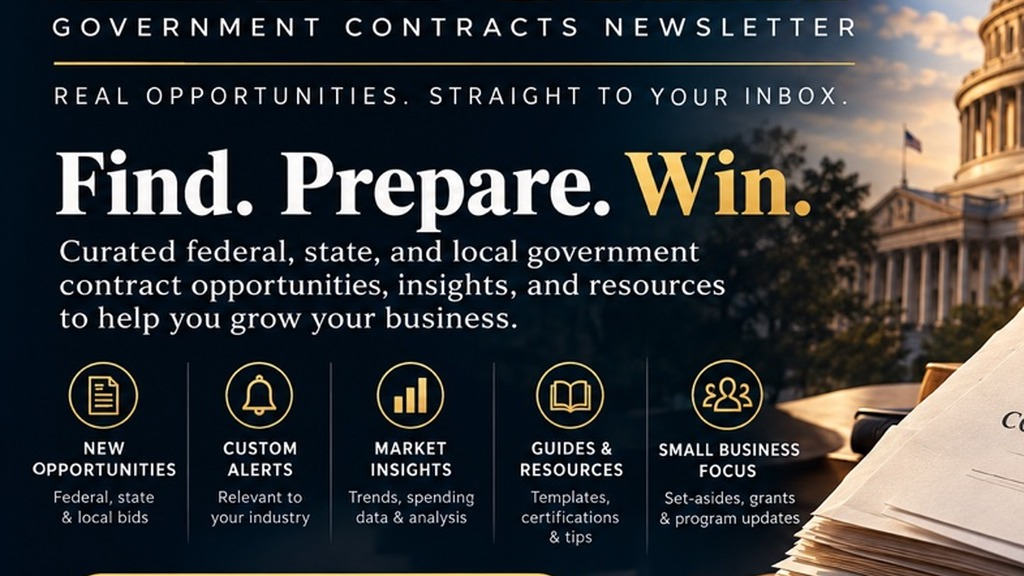 The Bid Brief — Free Newsletter