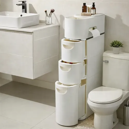 Narrow Slim Storage Cabinet