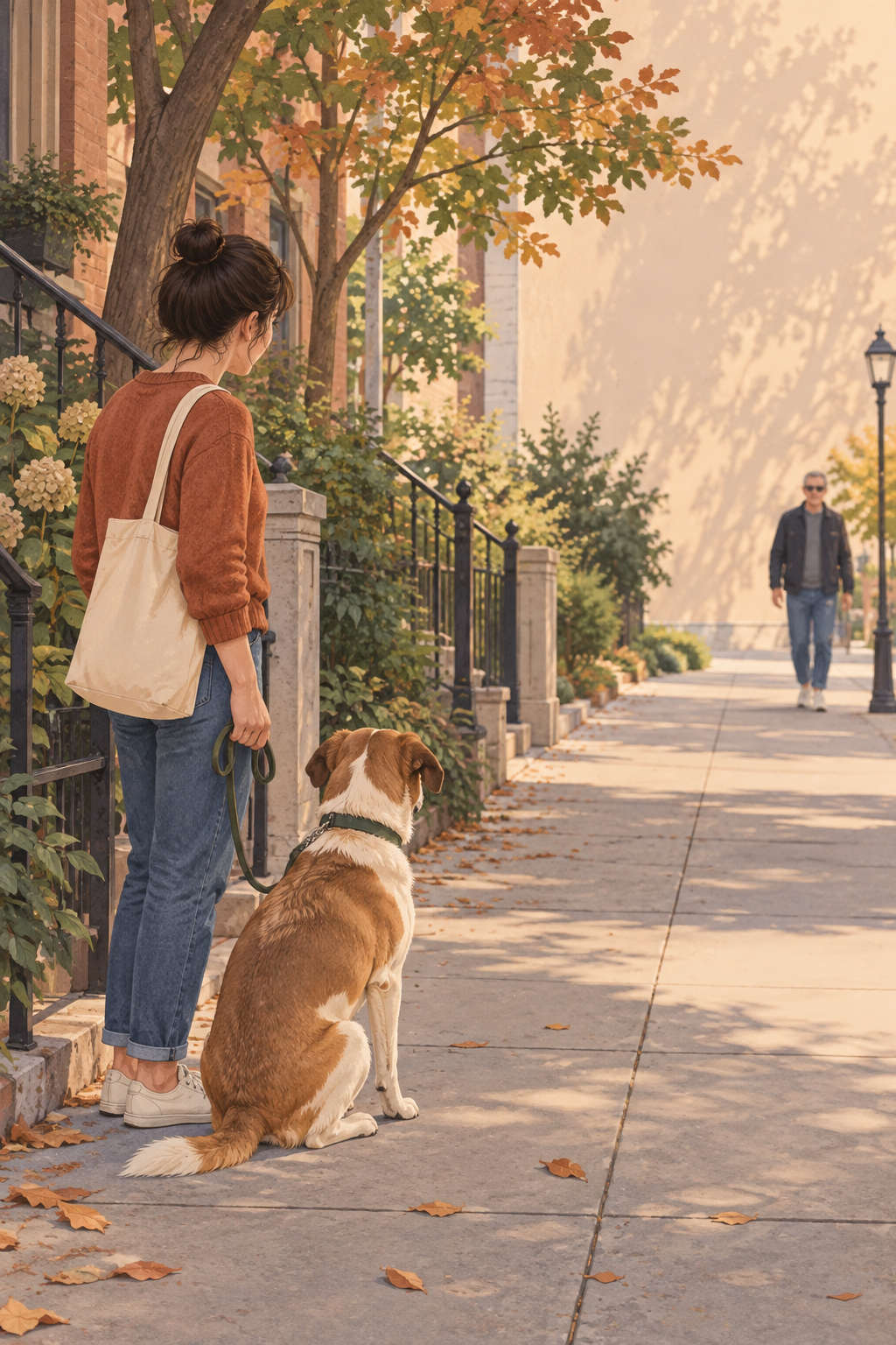 Walk Your Reactive Dog Past Pedestrians Without Leash Tangles