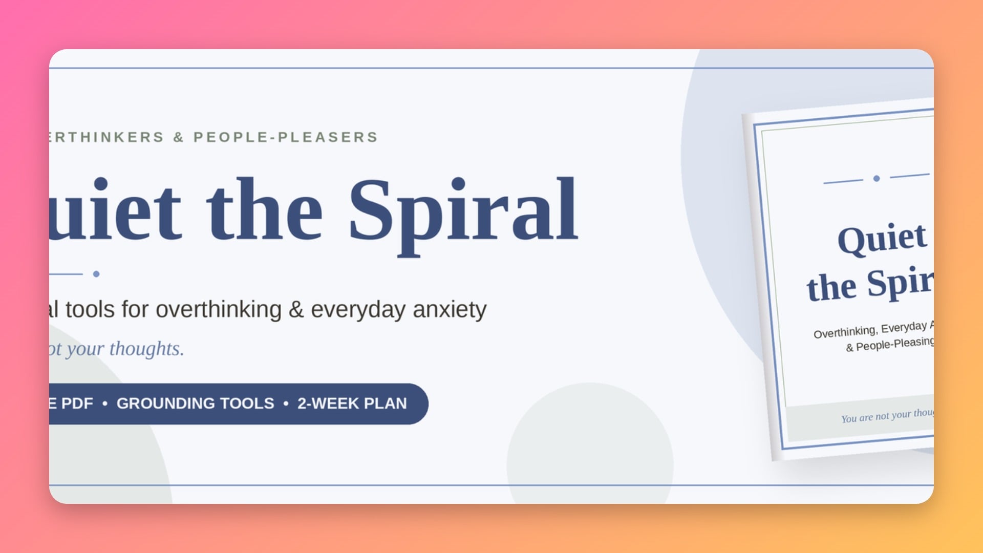 Overthinking & Everyday Anxiety Guide