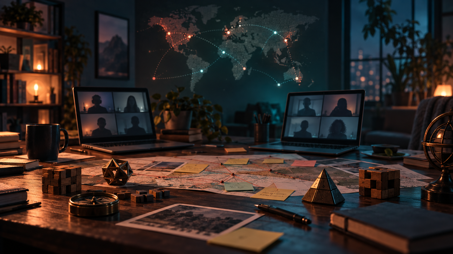 Remote Team Puzzle Club