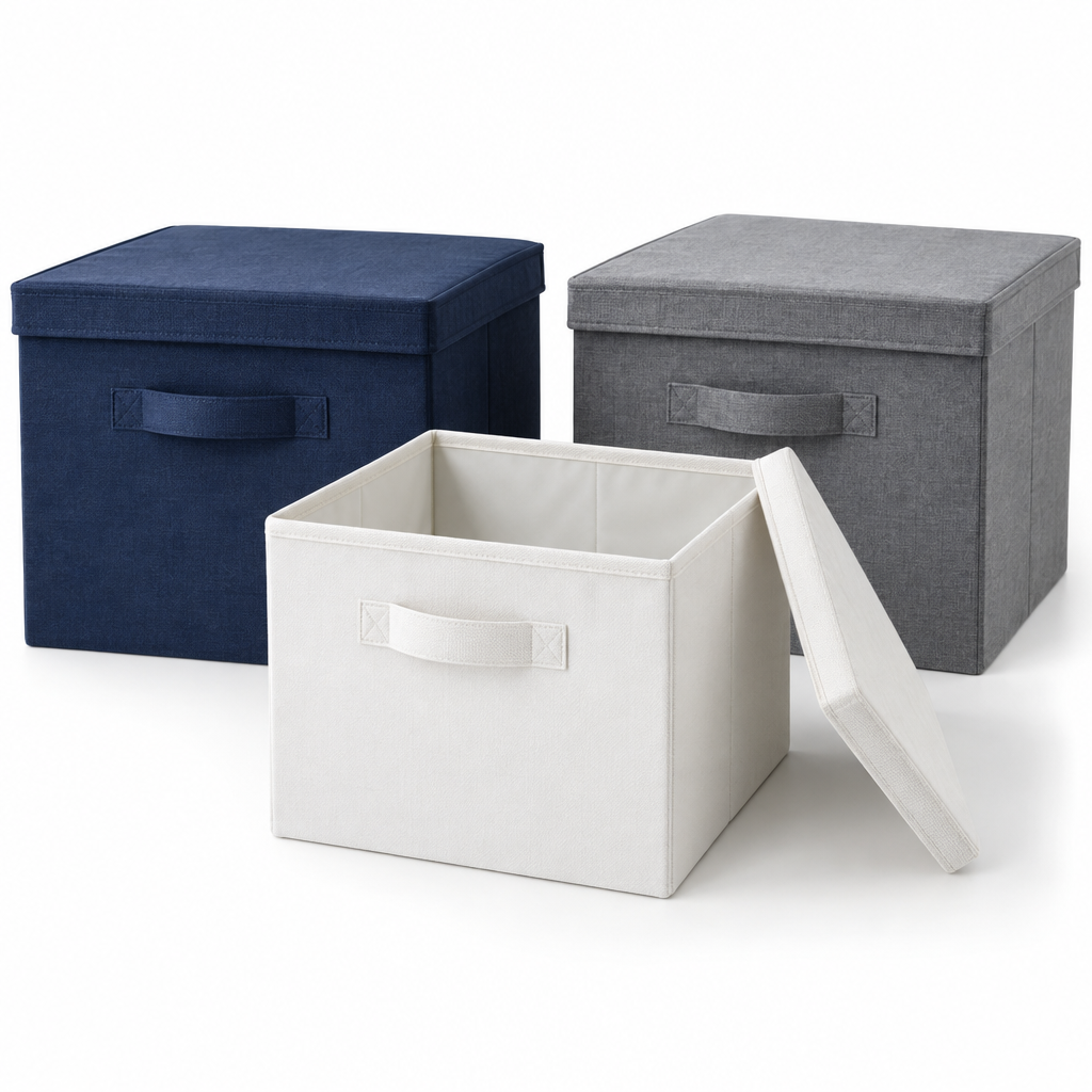 StackNest Foldable Storage Boxes