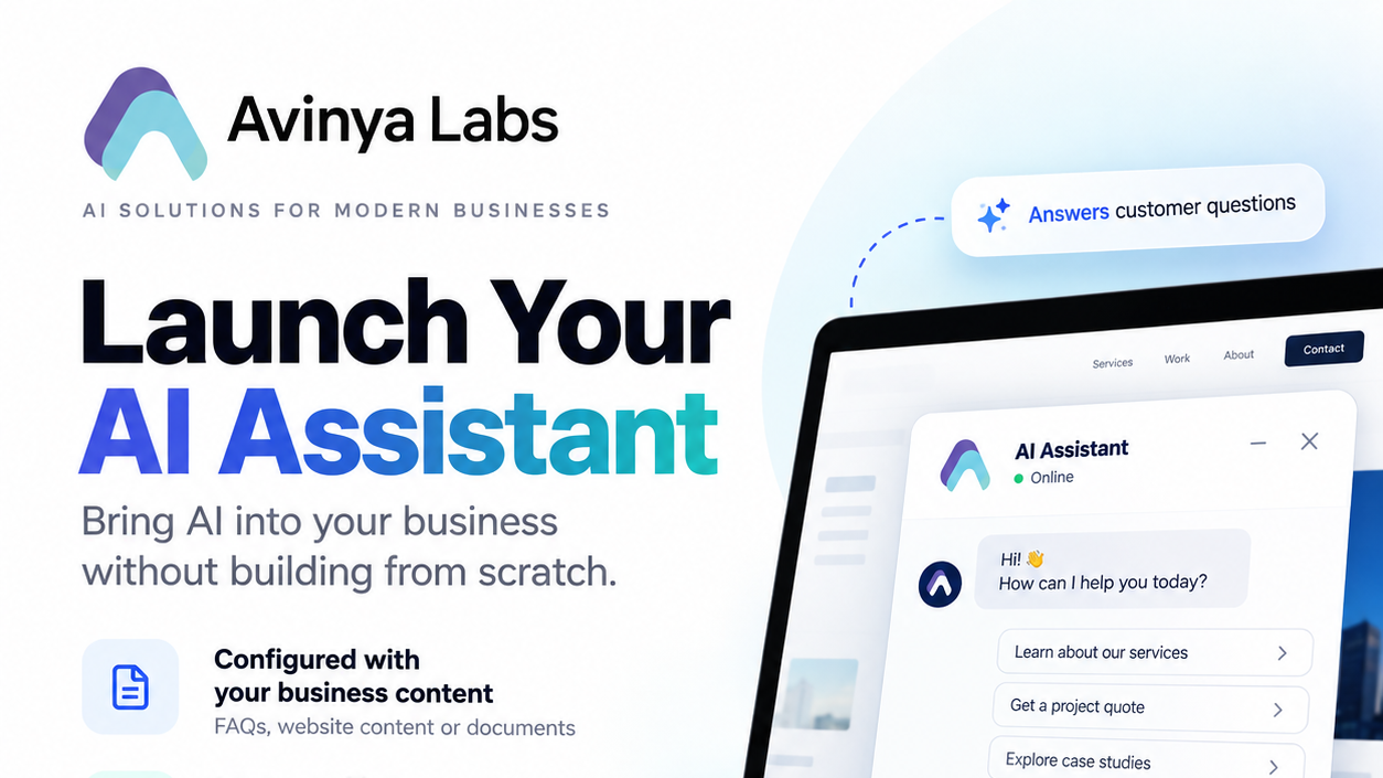 Launch Your AI Assistant - $399