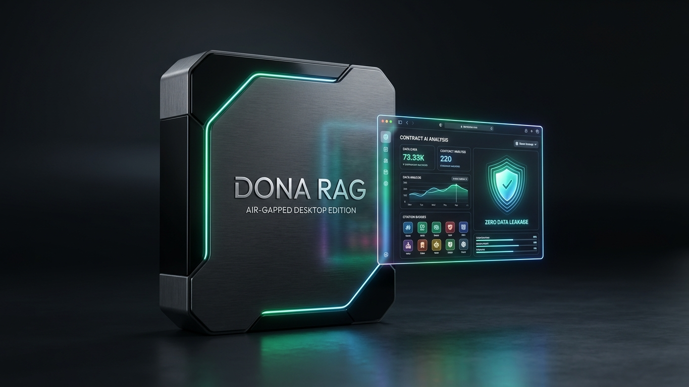 Dona RAG - Air-Gapped Desktop Edition (Offline AI)
