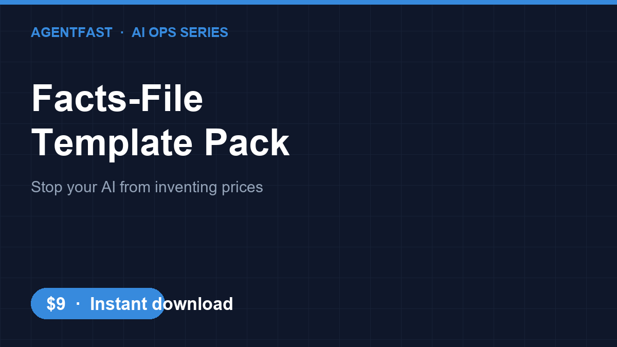 Facts-File Template Pack