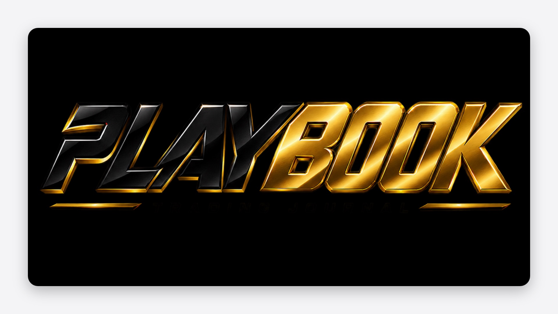 Trading Playbook Journal