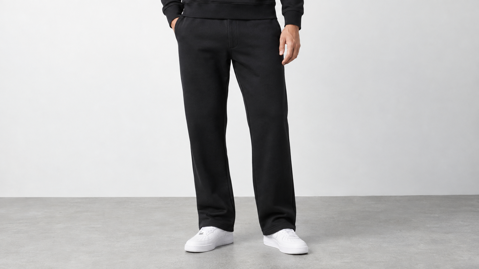 The Open Hem Sweatpant