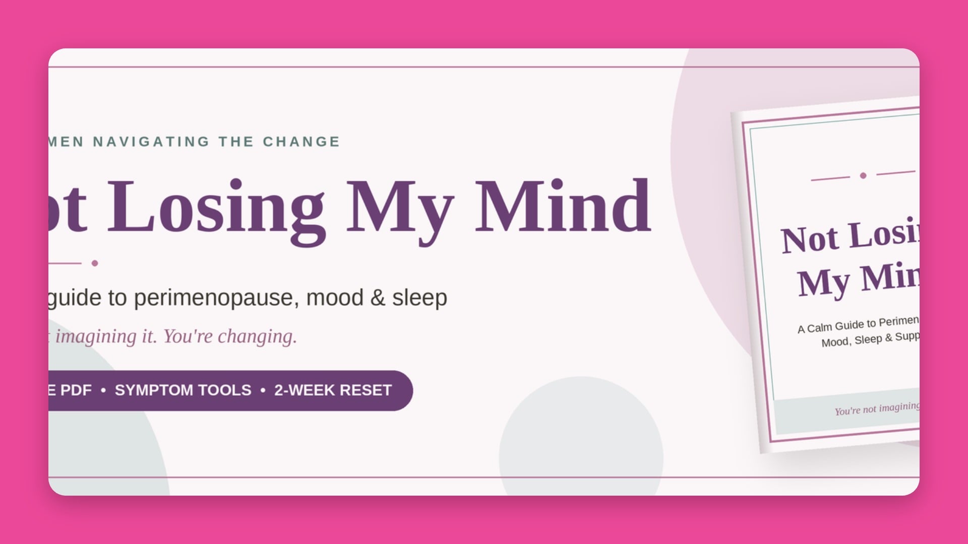 Perimenopause & Menopause Guide for Women 40+
