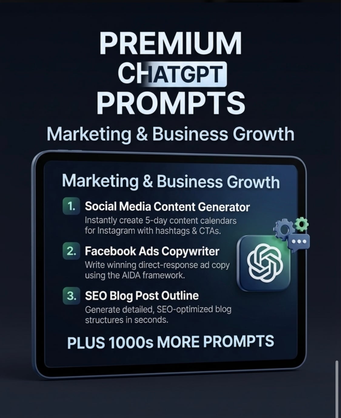 Premium ChatGPT Prompts