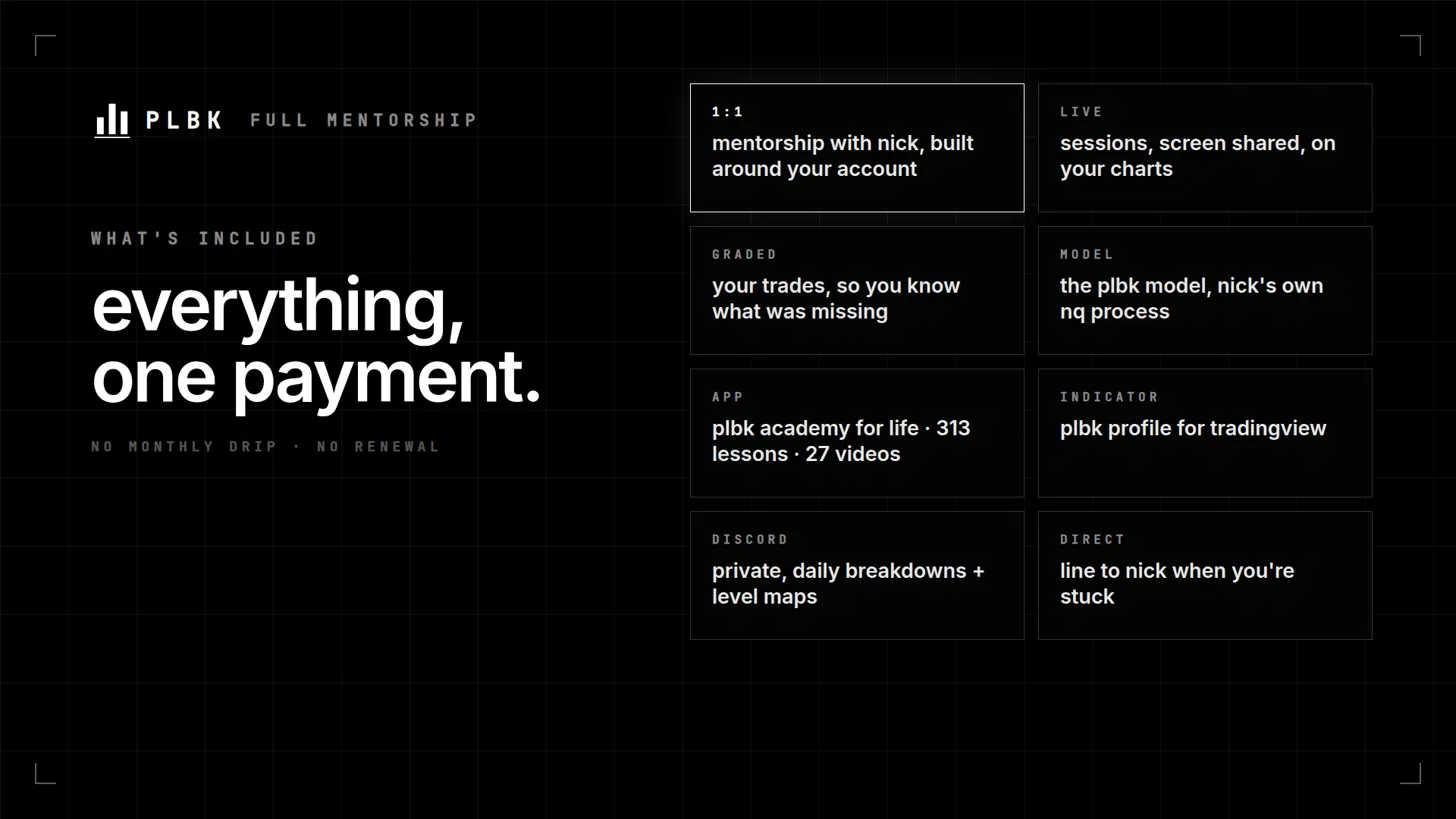 PLBK Mentorship