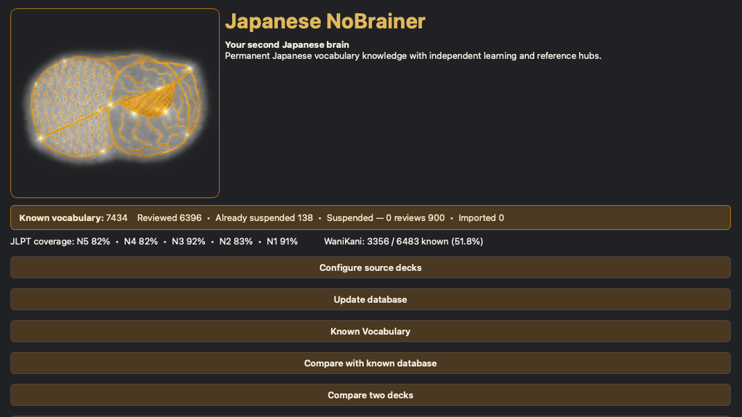 NoBrainer Languages Anki Addon