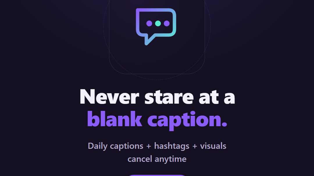 Daily Caption Drop