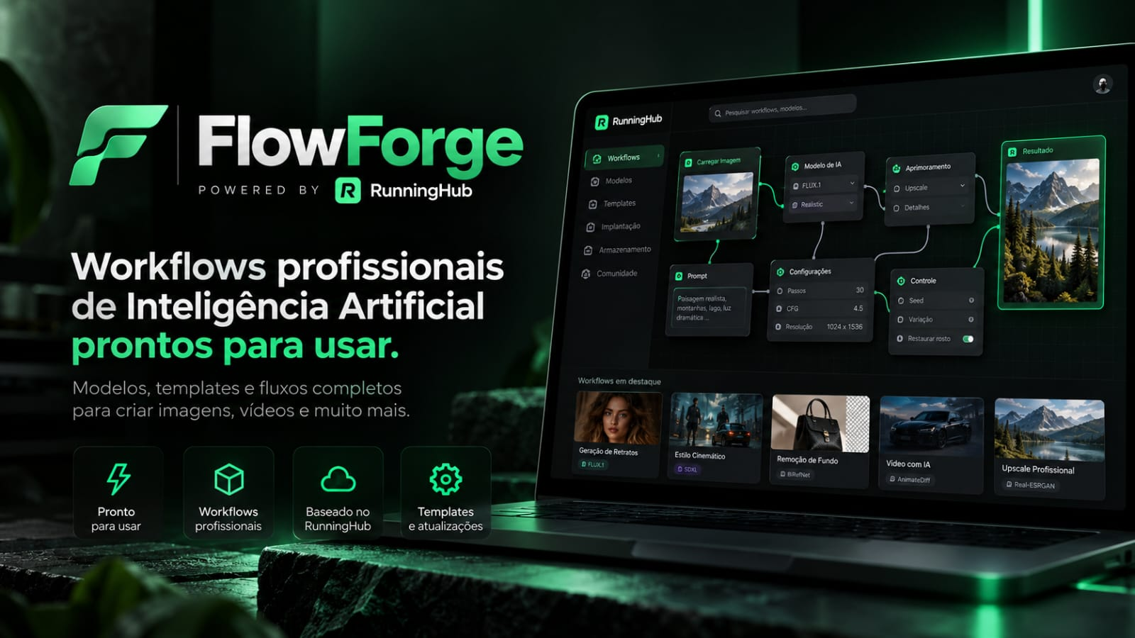 FlowForge - Workflows para RunningHub