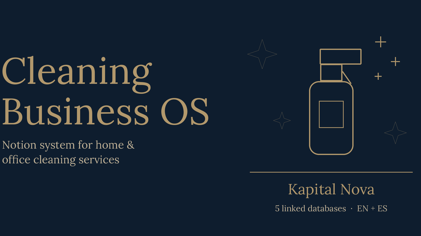 Cleaning Business OS: Notion System for Home & Office Cleaning Services