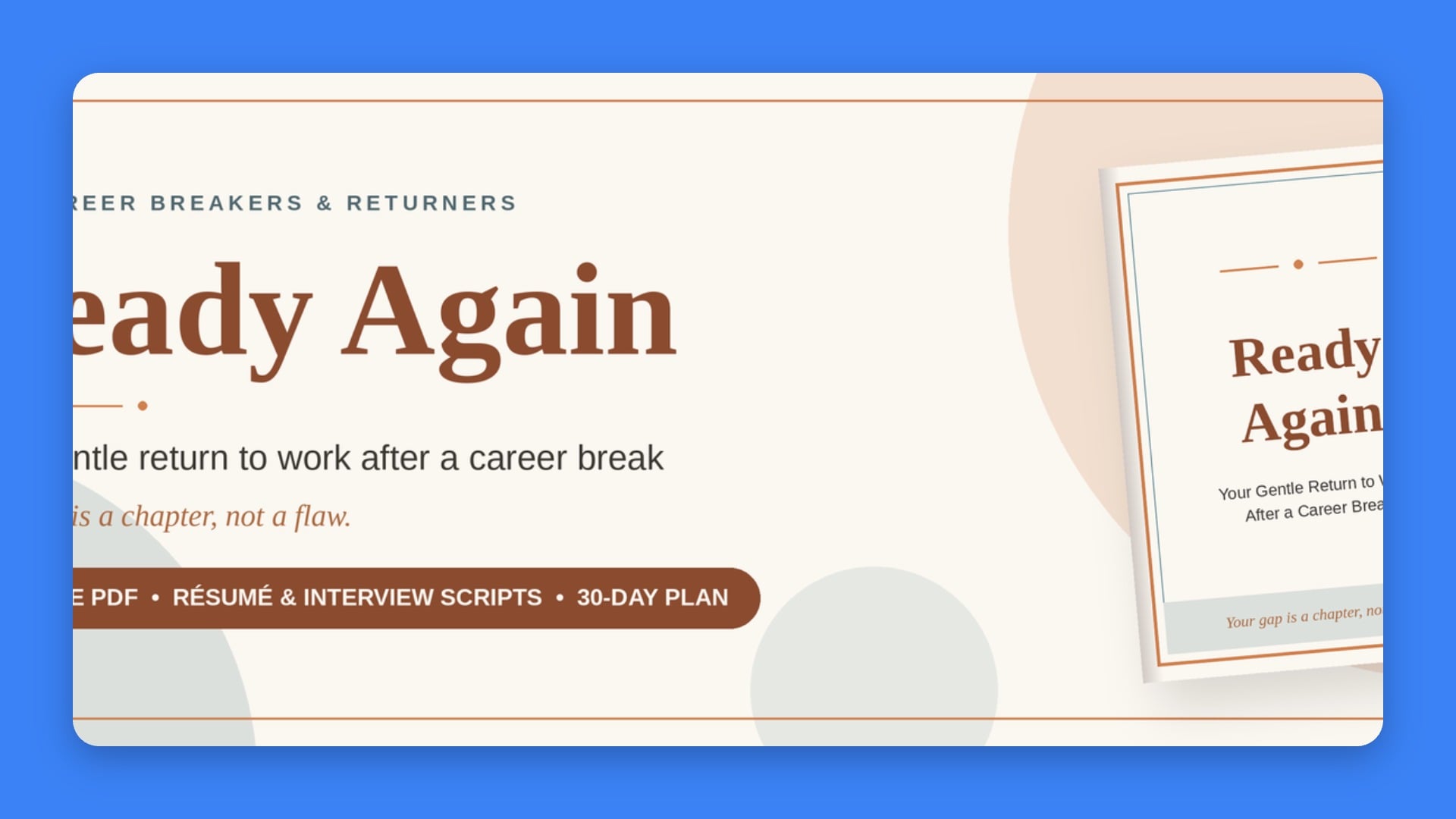Career Comeback: Return to Work Masterclass