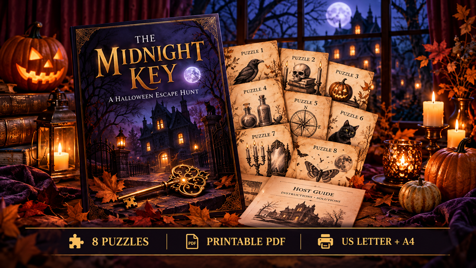 The Midnight Key – A Halloween Escape Hunt