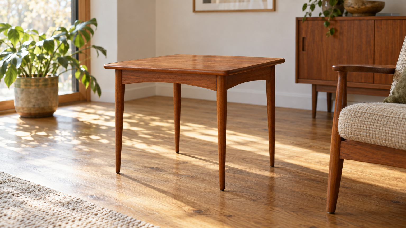 Teak Side Table