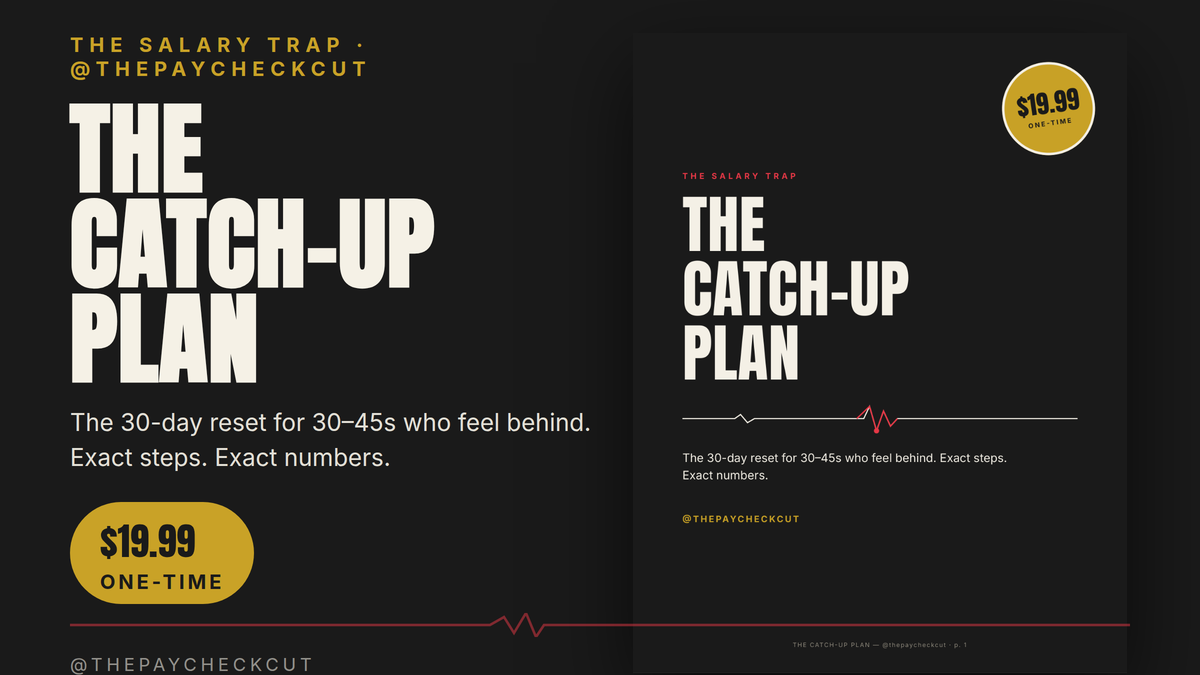 The Catch-Up Plan
